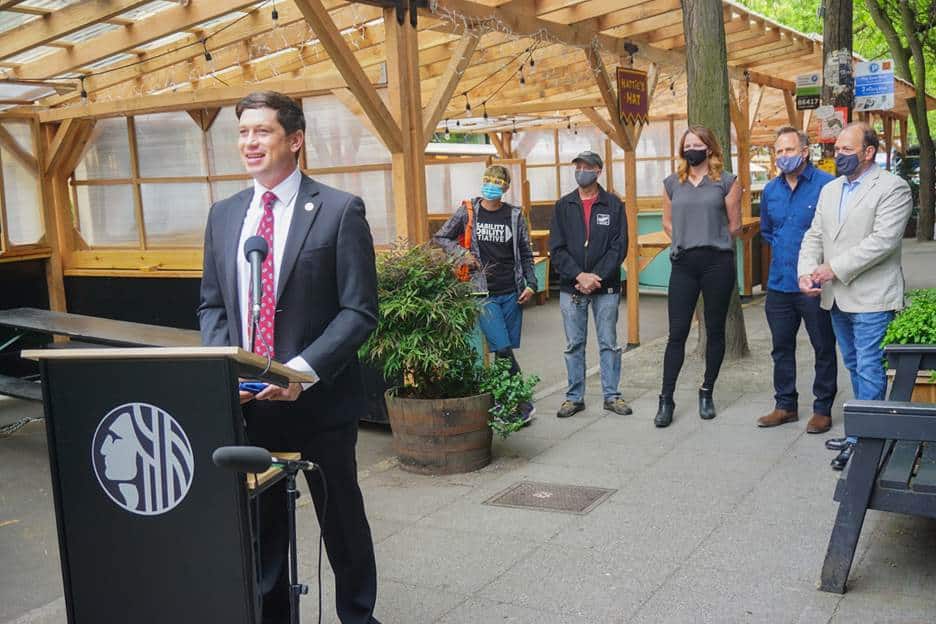 Café Street program extended for another year My Ballard