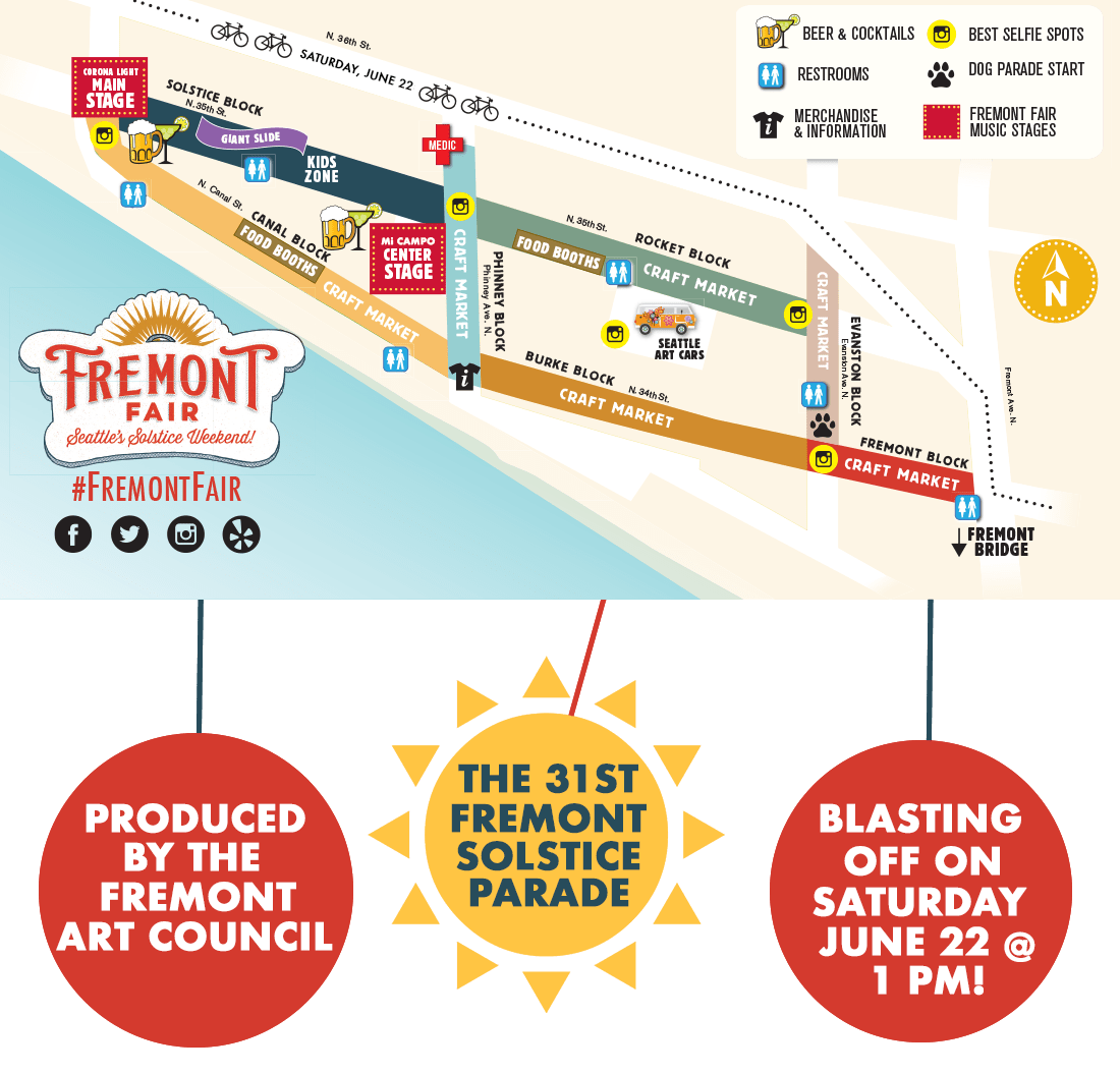 Fremont Fair and Solstice Parade this weekend My Ballard
