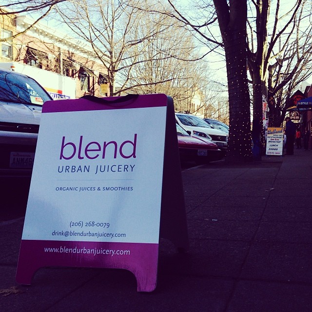 Blend Urban Juicery now open on Ballard Ave My Ballard