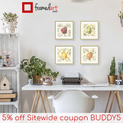 Coupon 50 off + Extra 5 off Sitewide code BUDDY5