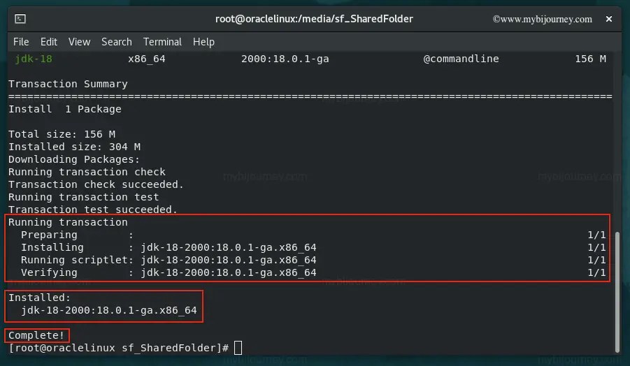 How to install Oracle JDK RPM in Oracle Linux 8.5