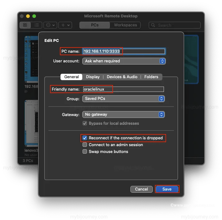 How to connect to VirtualBox VM using Microsoft Remote Desktop
