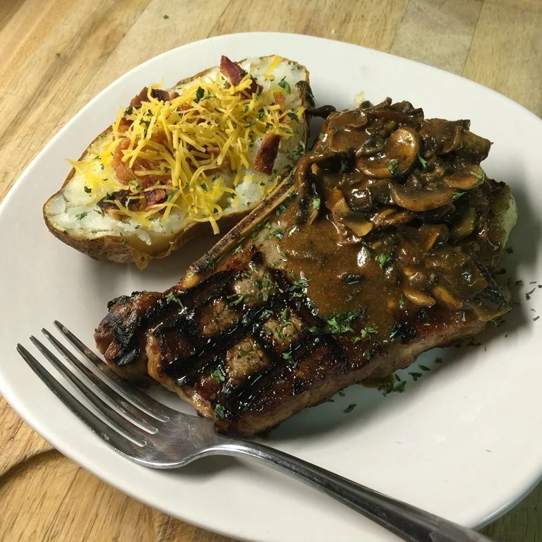 Mushroom Steak Sauce My Bizzy Kitchen