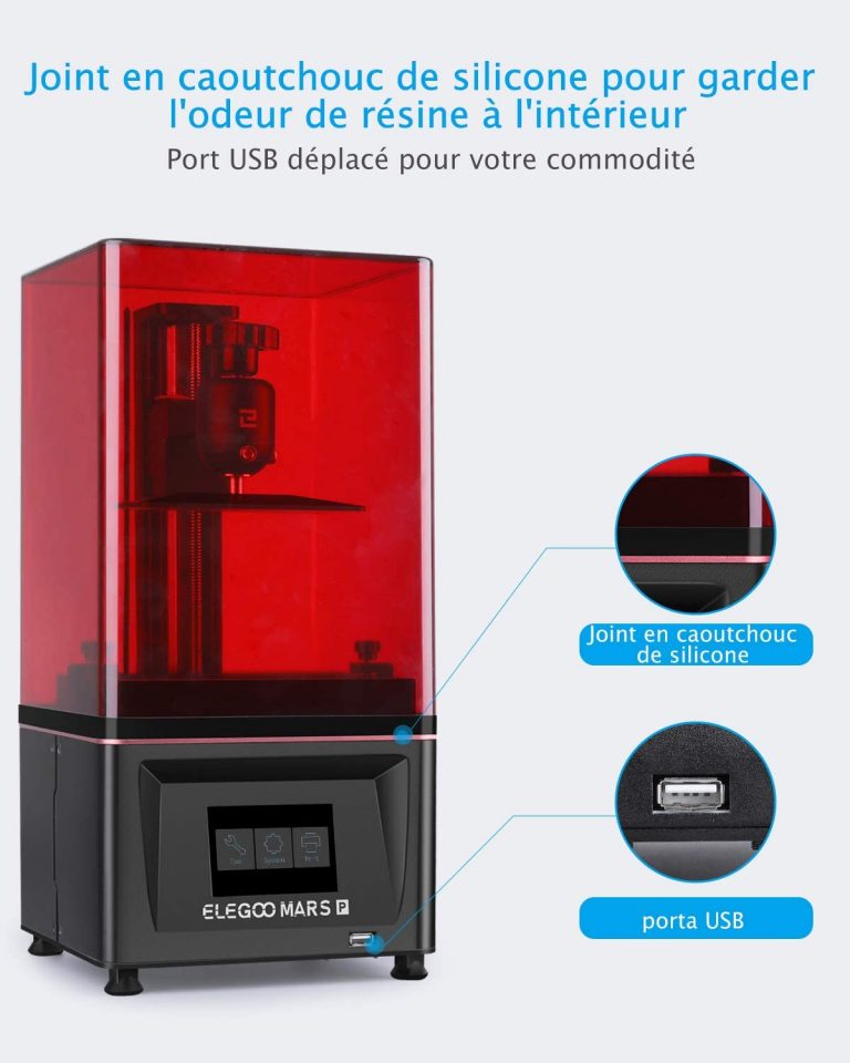 Présentation de limprimante SLA ( Résine ), LElegoo MARS