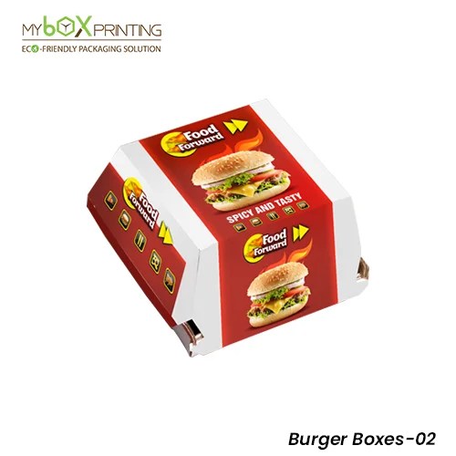 Order Custom Printed Burger Boxes Wholesale USA