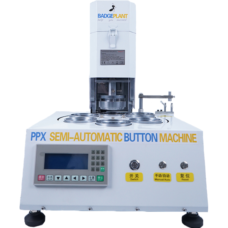 PPX Electric Automatic Button Making Machine.High speed, high volume