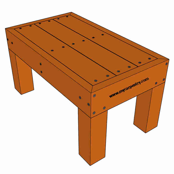 Outdoor Benches Free plans for building your own wooden bench