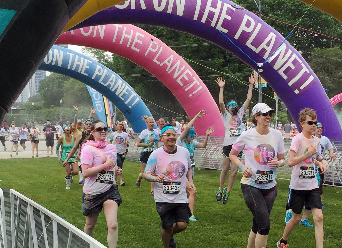 Color Run Chicago 5K 6/5/16 Chicago Athlete Magazine