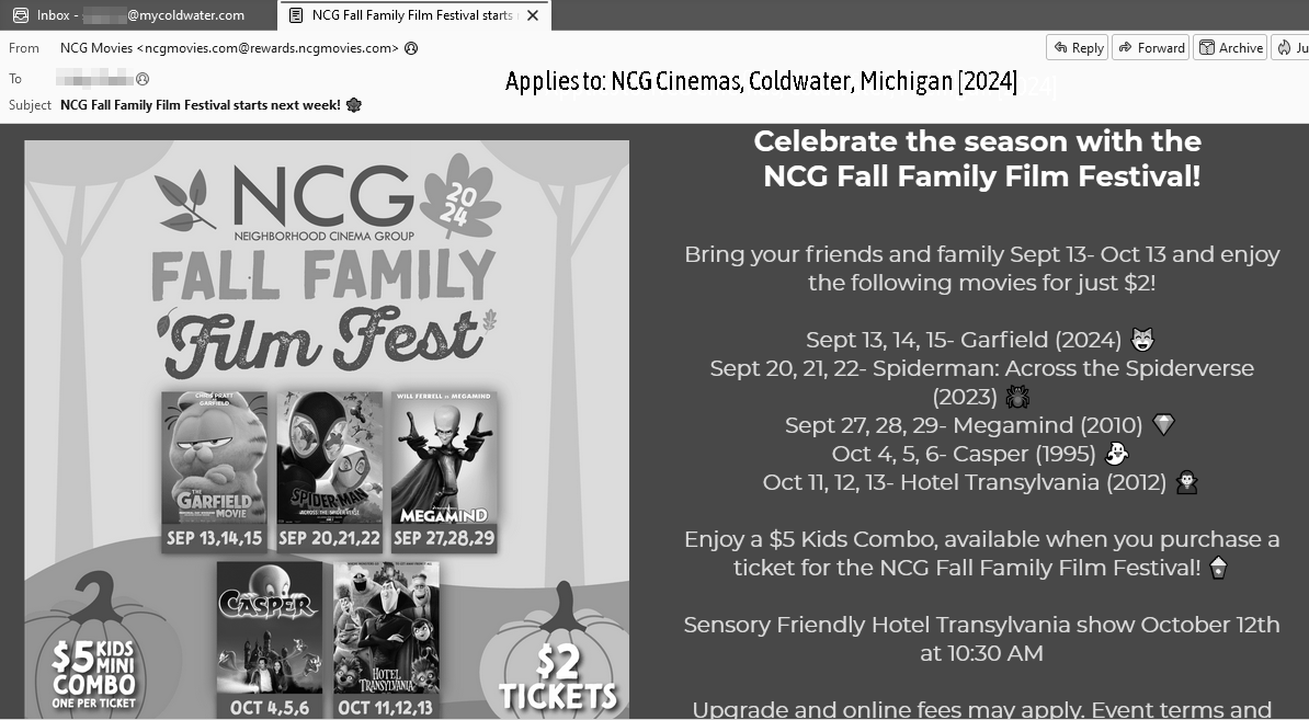 Coldwater, Michigan Events