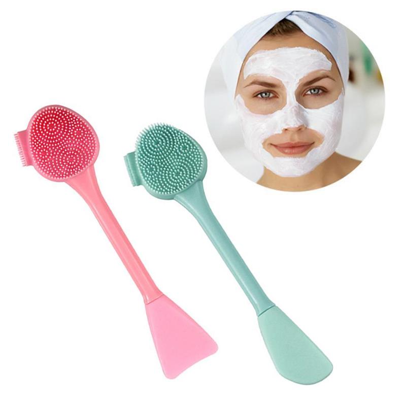 China 2 Pcs Face Scrubber Silicone Nose Cleaning Cream Applicator Mask