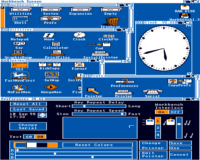Amiga Workbench 1.3 MyConfinedSpace