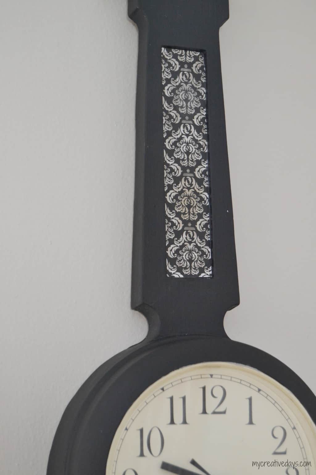 Thrift Store Clock Makeover DIY Beautify Creating Beauty at Home