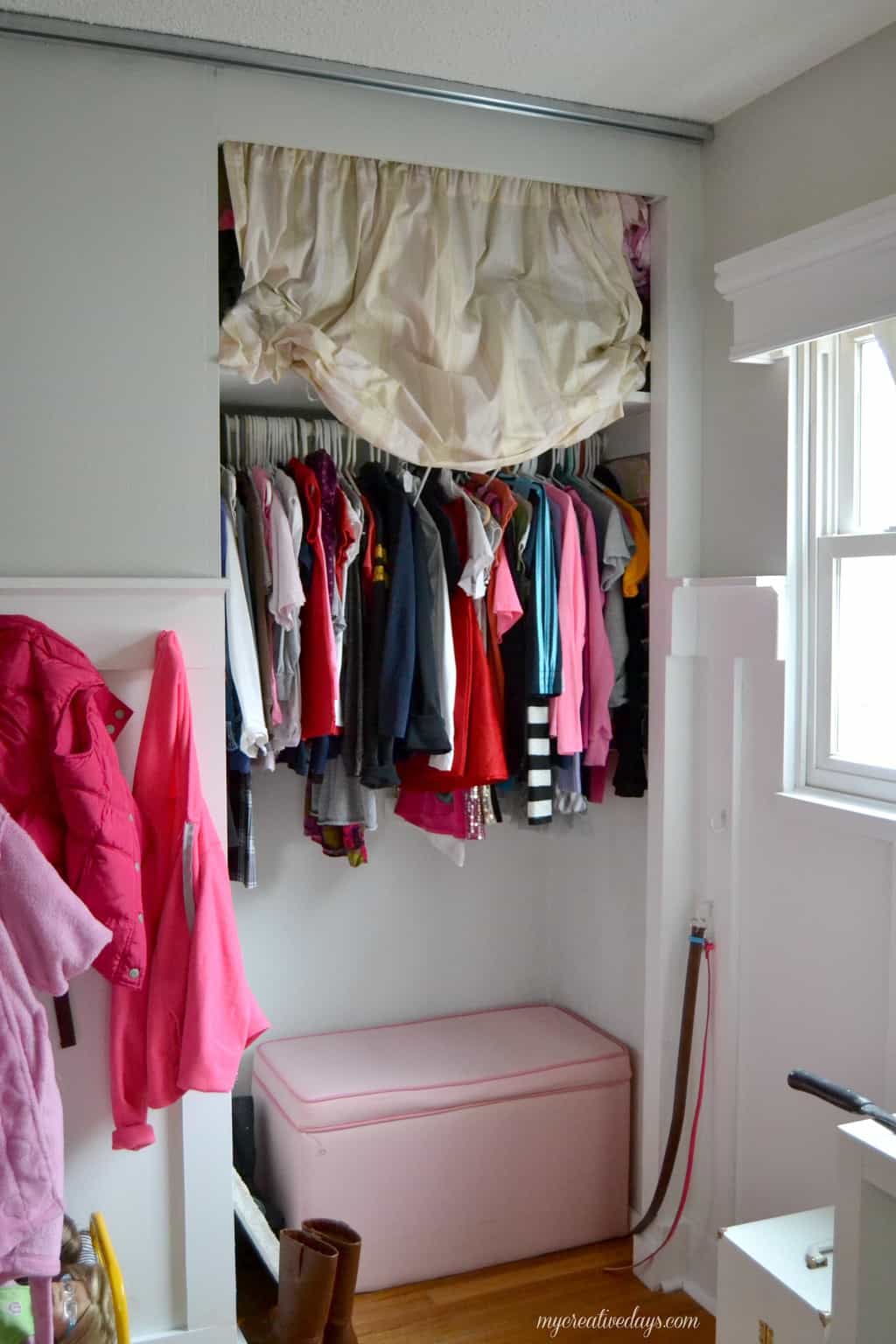 DIY Sliding Closet Door My Creative Days