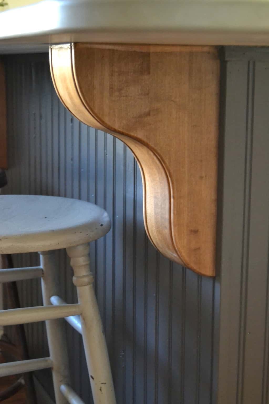 Kitchen Makeover 2015 Corbels For The Kitchen Island My Creative Days