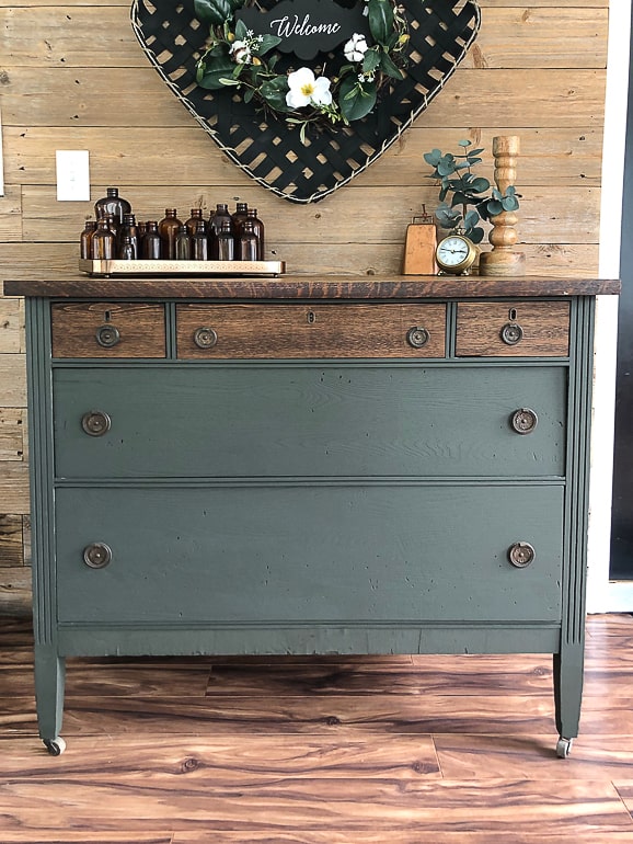 Rustic Dresser Makeover Tutorial My Creative Days
