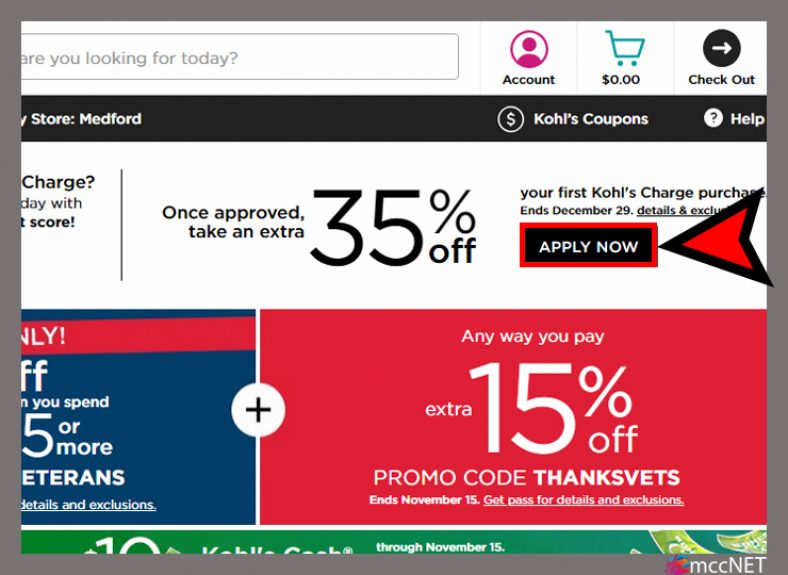 Apply for Kohl’s Credit Card [Get a 35 Off Discount]