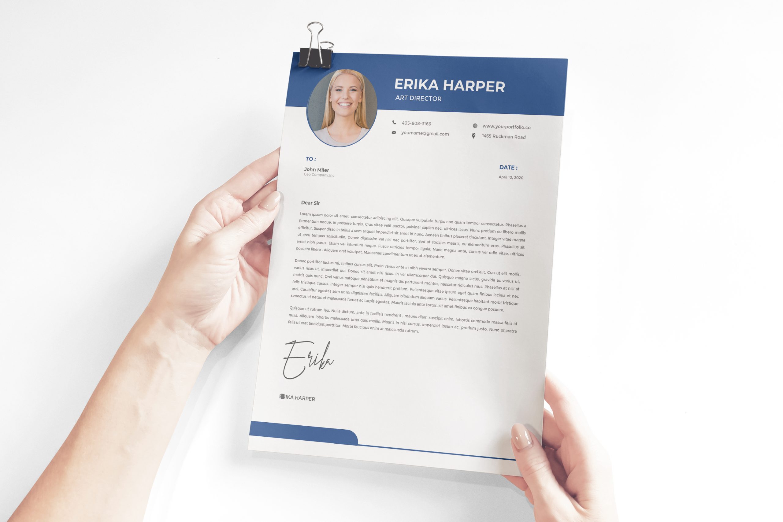 Creative Cover Letter My CV Creator