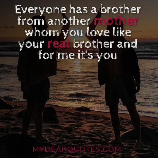 HEARTTouching Brother From Another Mother Quotes Quotela