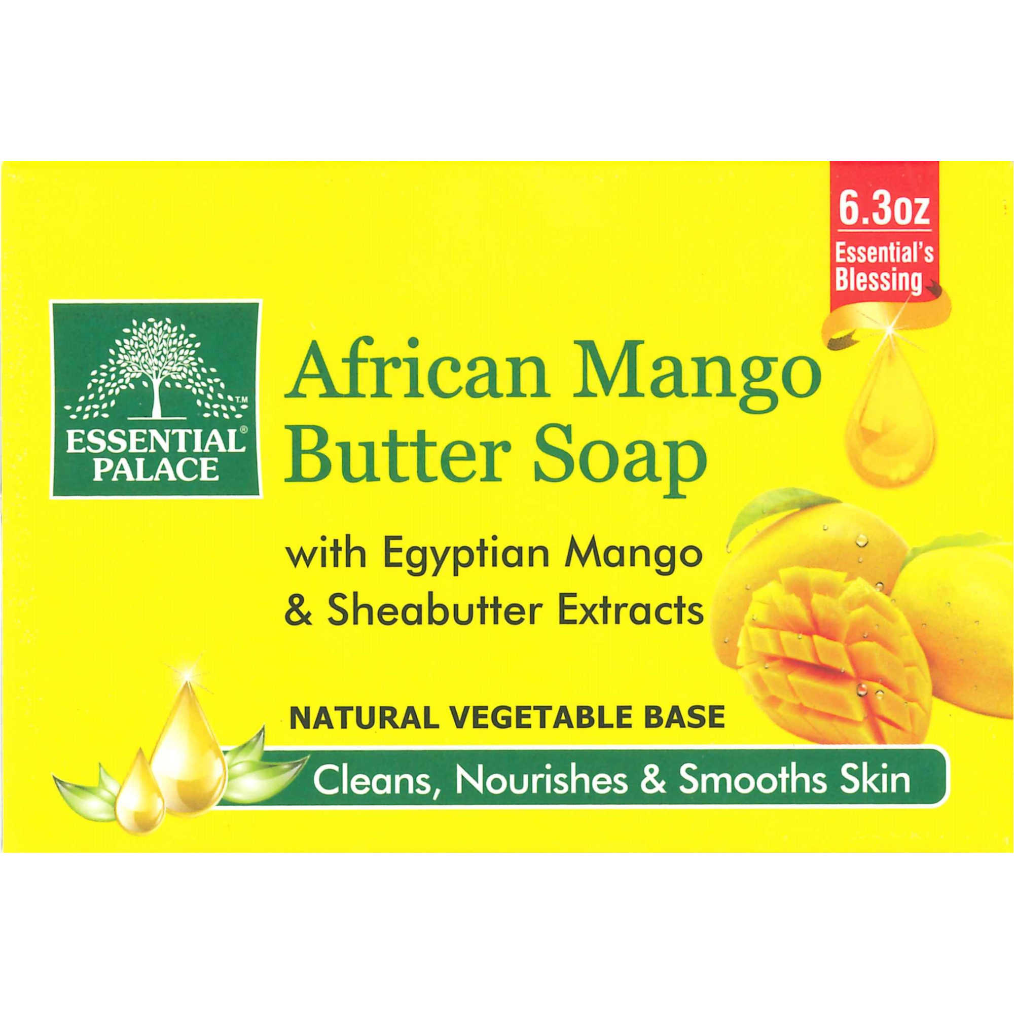 Essential Palace African Mango Butter Soap With Egyptian Mango And Shea