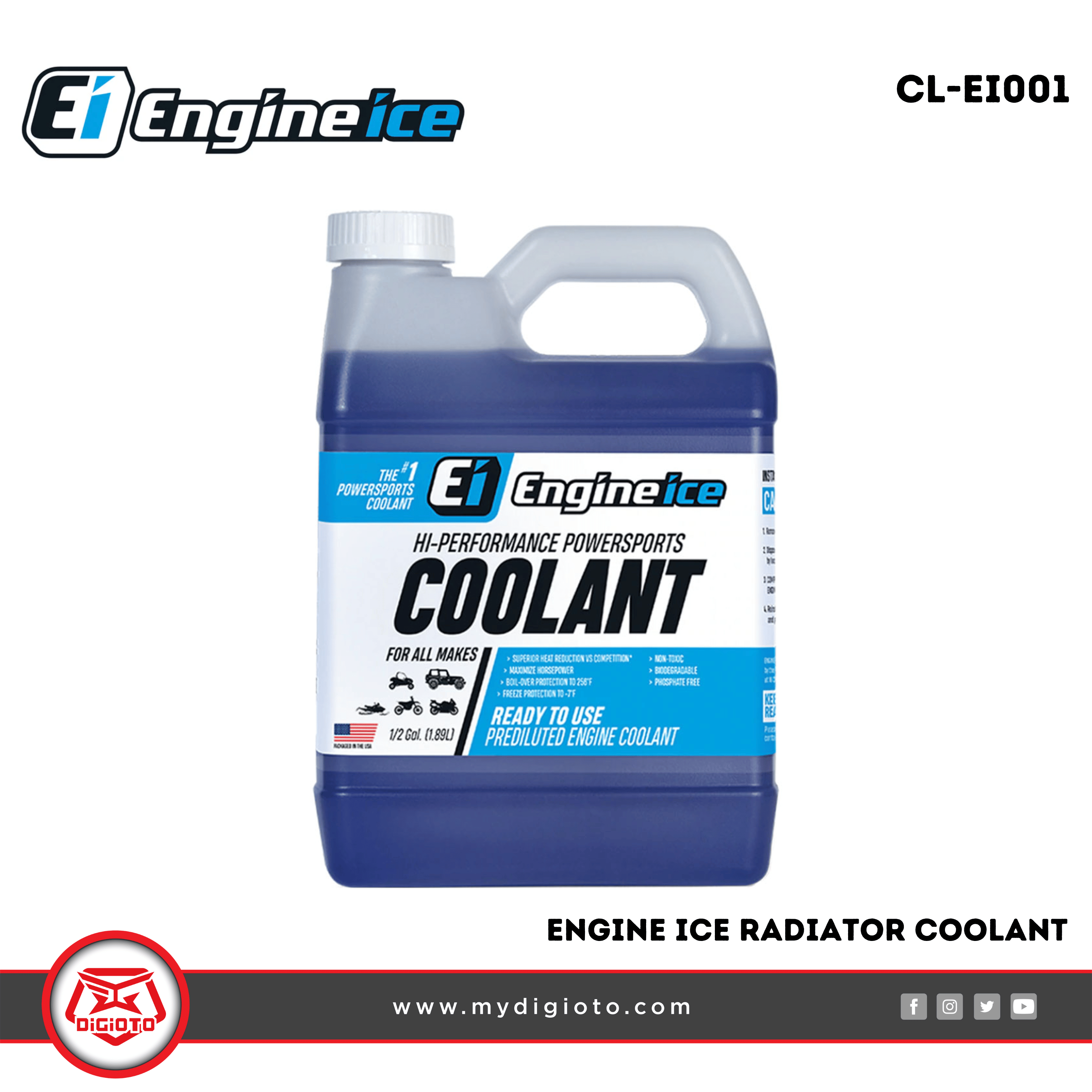 Engine Ice Radiator Coolant