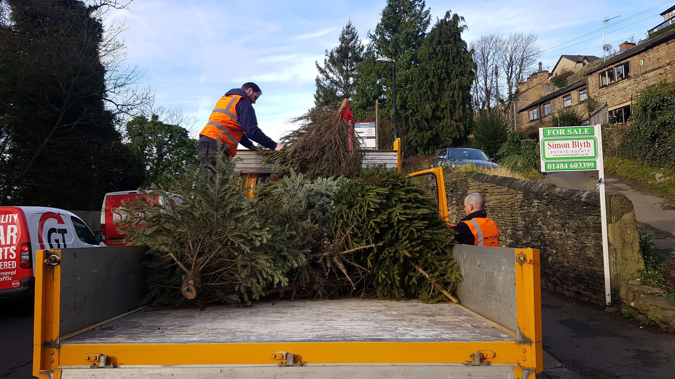 Christmas Tree Collection 2024 Wolverhampton Christmas Tree Collection For Kirkwood Hospice Myers Skip Hire