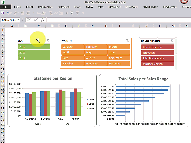 Learn the Power of Excel Pivot Tables! Free Microsoft Excel Tutorials