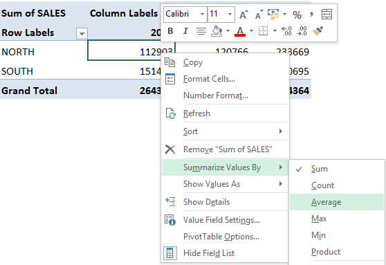 Show Averages With an Excel Pivot Table Free Microsoft Excel Tutorials