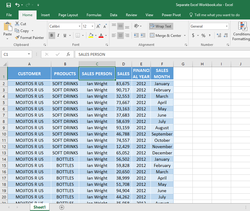 Importing Excel Workbooks in Power Pivot Free Microsoft Excel Tutorials