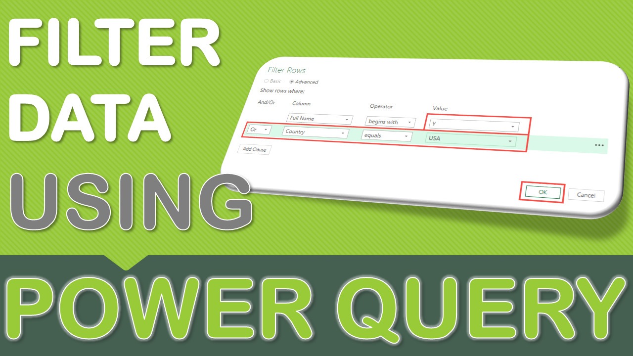 Filter Records Using Power Query/Get & Transform Free Microsoft Excel