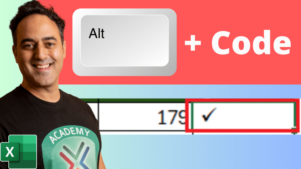 Use Alt Code for Checkmark in Excel A Quick Tip