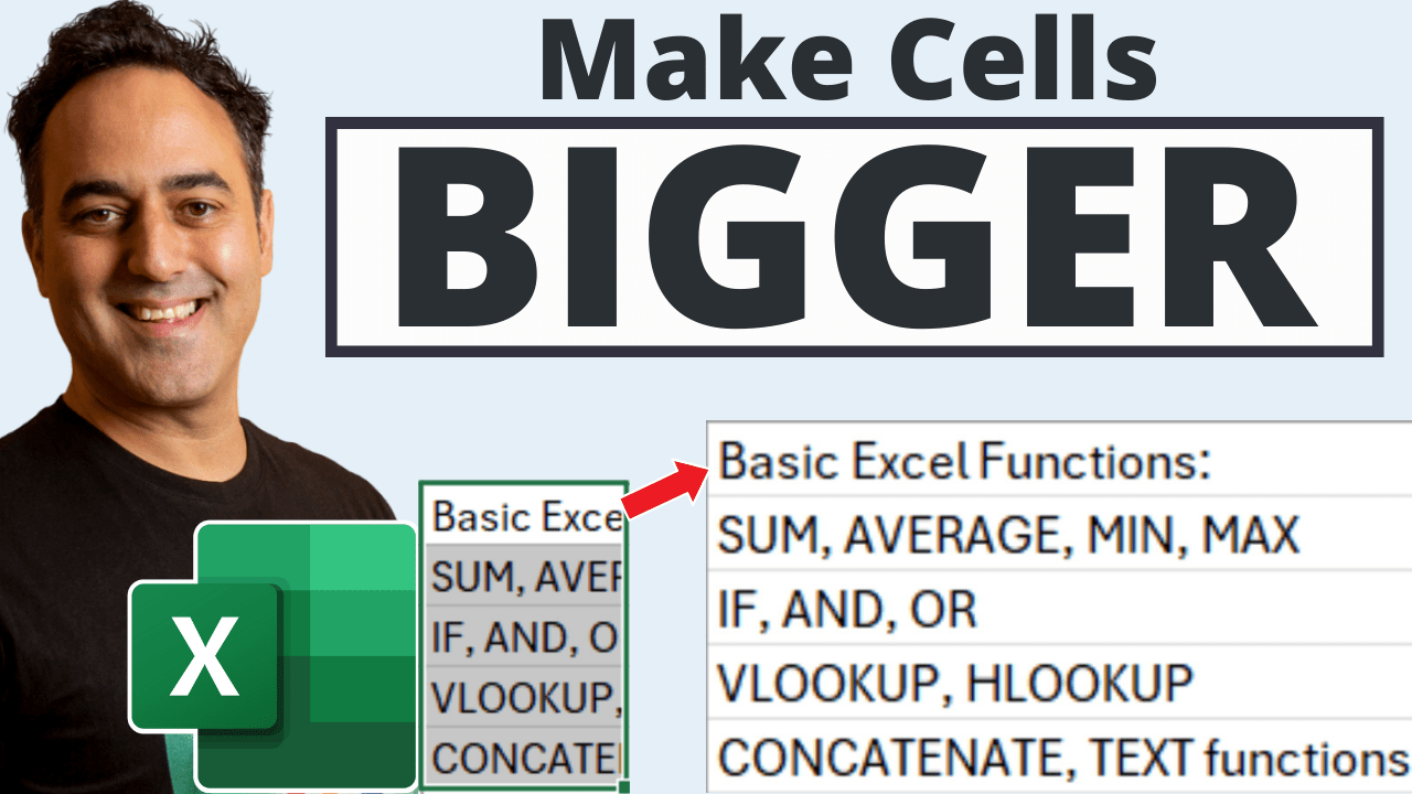 The Ultimate Guide on How to Make Cells Bigger in Excel