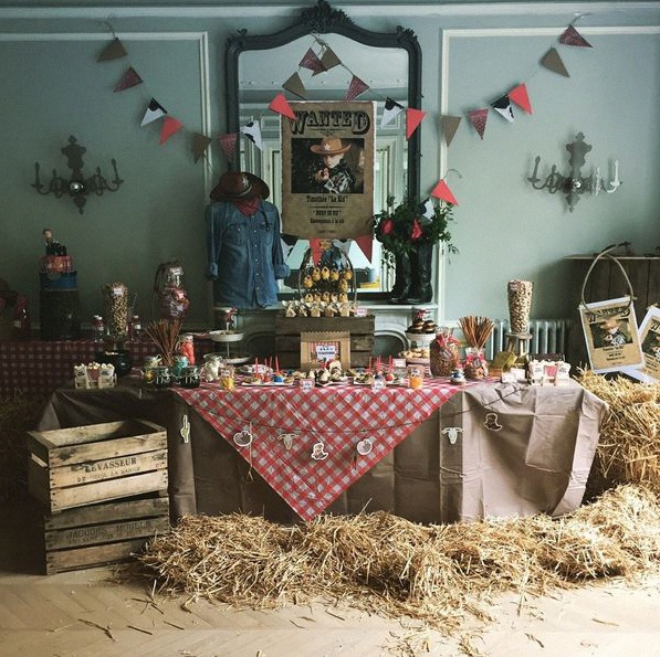 L'anniversaire de cowboy de Thimothée dans son ranch My