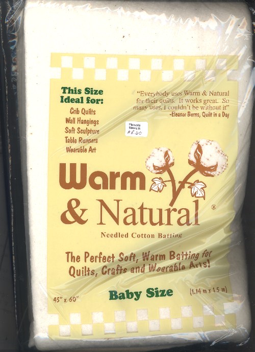 Warm & Natural Cotton Batting Fiberworks