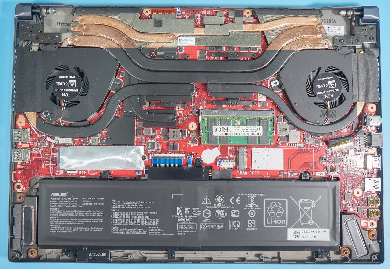 Asus ROG Zephyrus M15 GU502 Disassembly (RAM, M.2 SSD upgrade options)