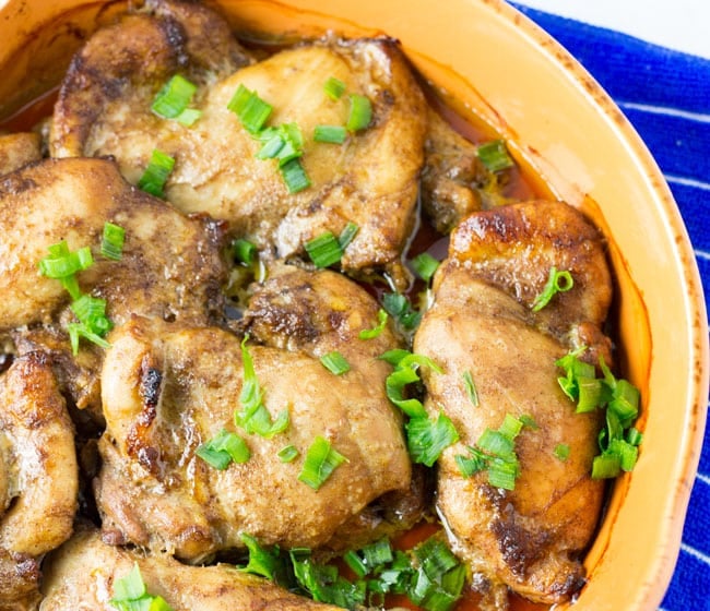 Five Spice Chicken Thighs My Forking Life