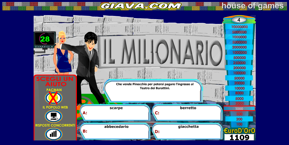 Chi vuol essere milionario gioca online