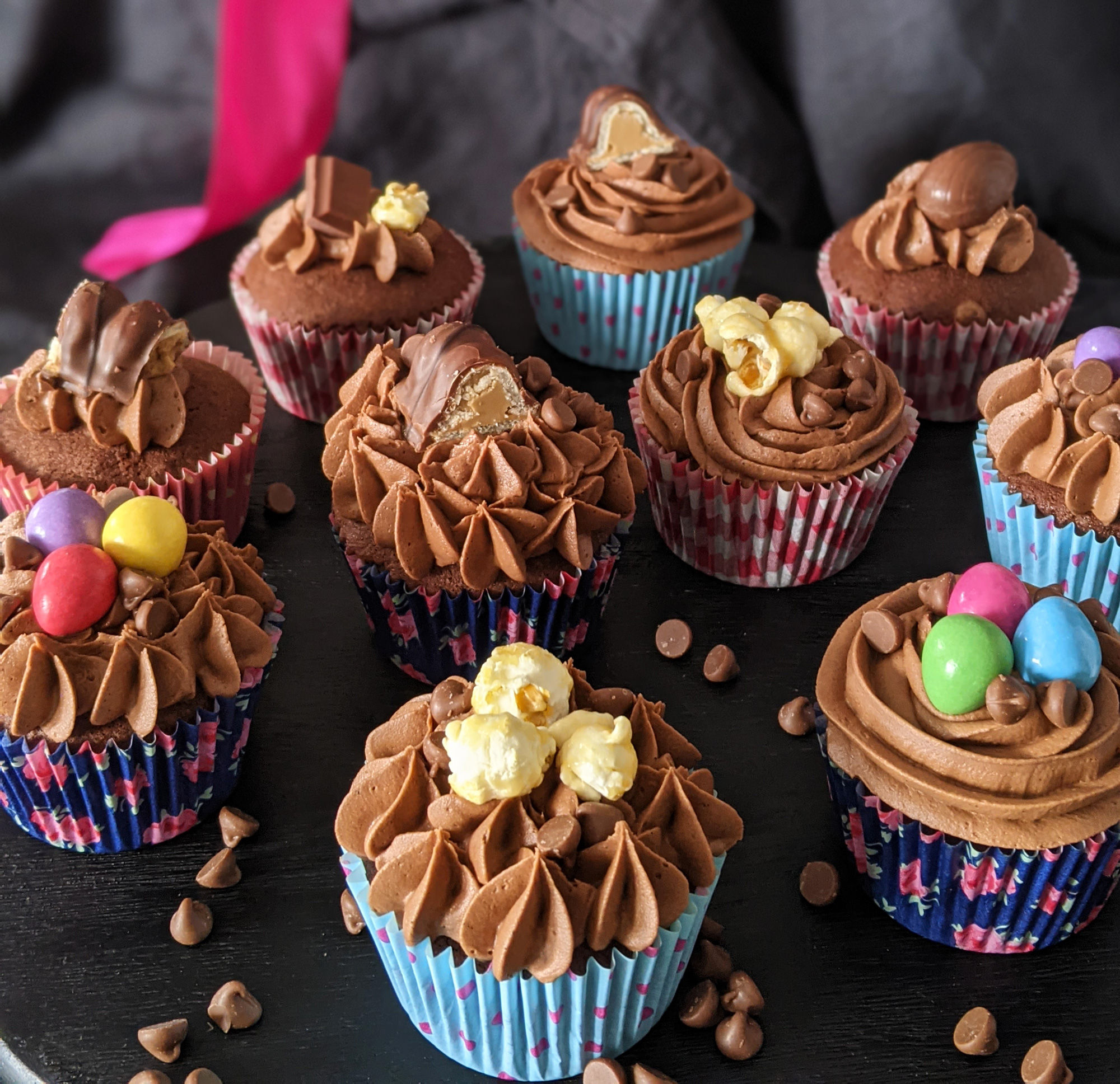 Double Chocolate Chip Cupcakes (GF) Recipe Laura Strange