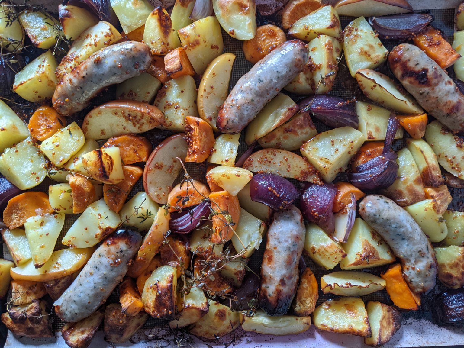 Honey Mustard Sausage Bake (GF, DF) My Gluten Free Guide