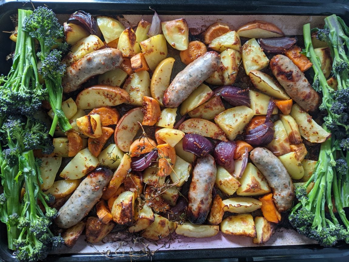 Honey Mustard Sausage Bake (GF, DF) My Gluten Free Guide