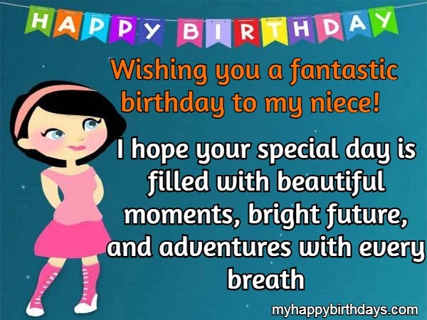 160 Happy Birthday Niece Wishes Messages With Images
