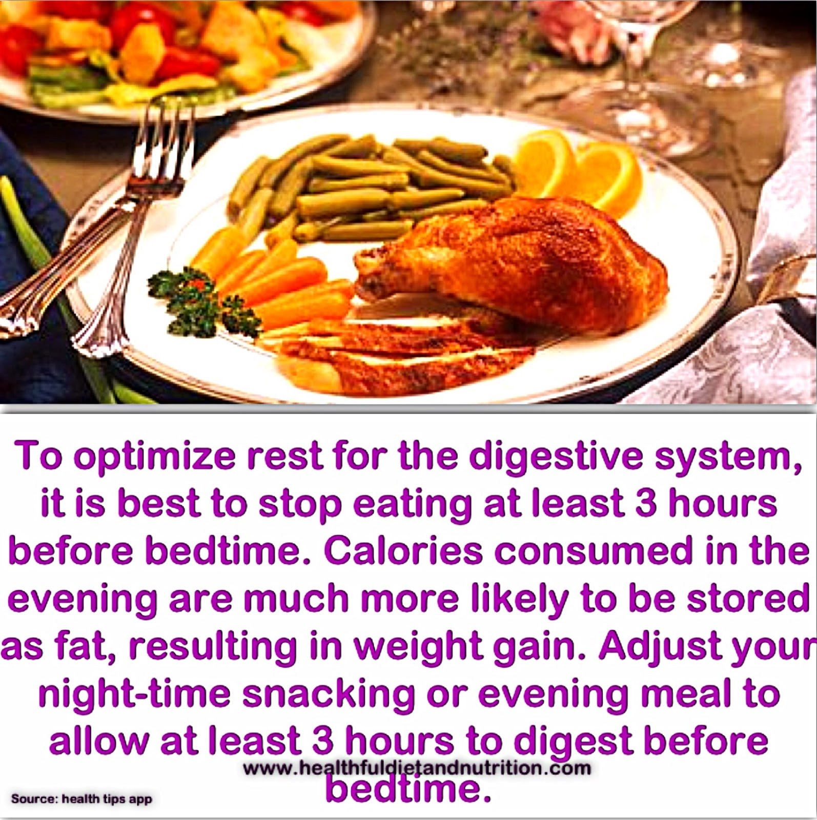 (109/294.) Stop Eating Before Bedtime myhealthfuldiet