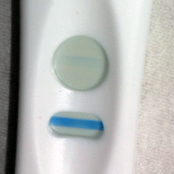 Early Result Pregnancy Test Cvs Faint Blue Line pregnancy test