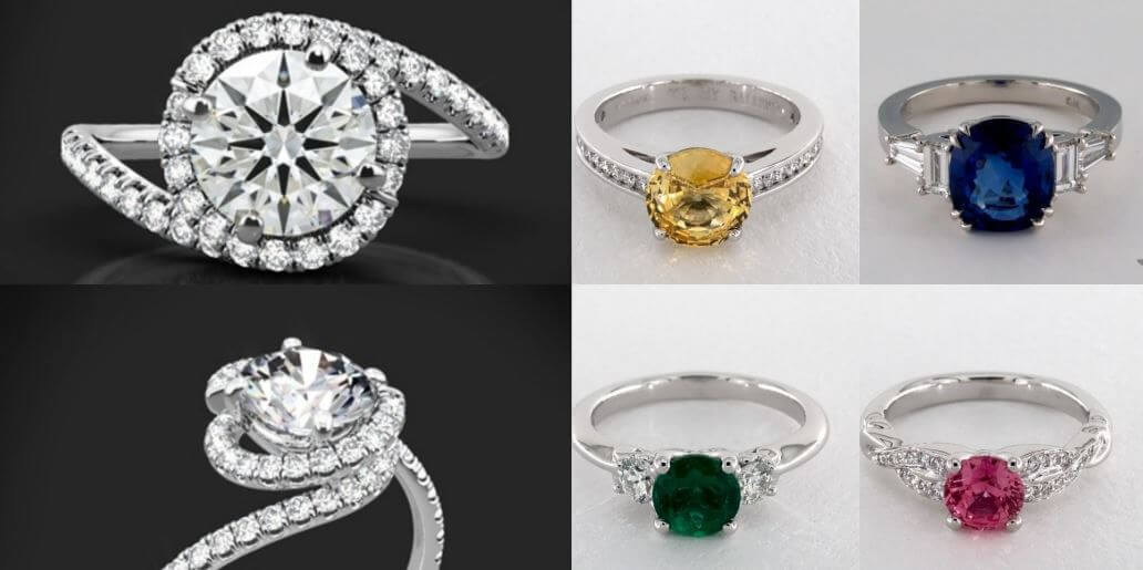 Best Diamond Engagement Ring Alternatives