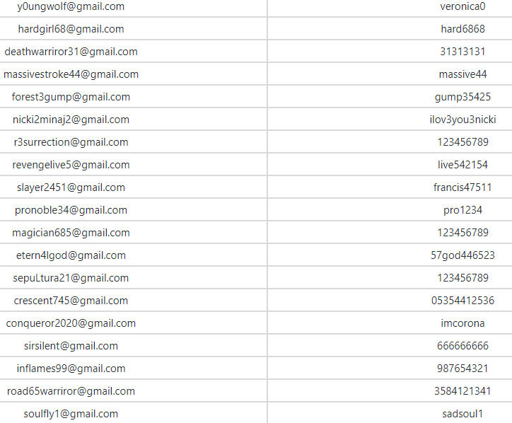 Free Clash Of Clans Account 100 Email and Password