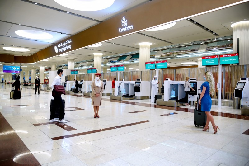 Emirates' smart contactless journey at Dubai International
