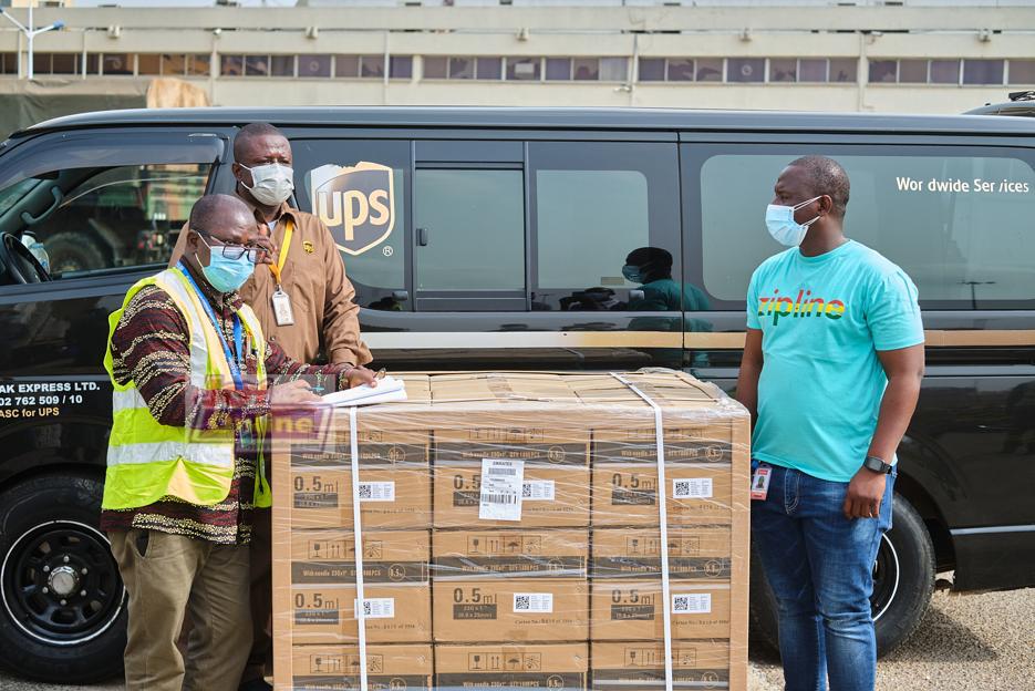 Photos First batch of Covid19 vaccines arrive at Kotoka