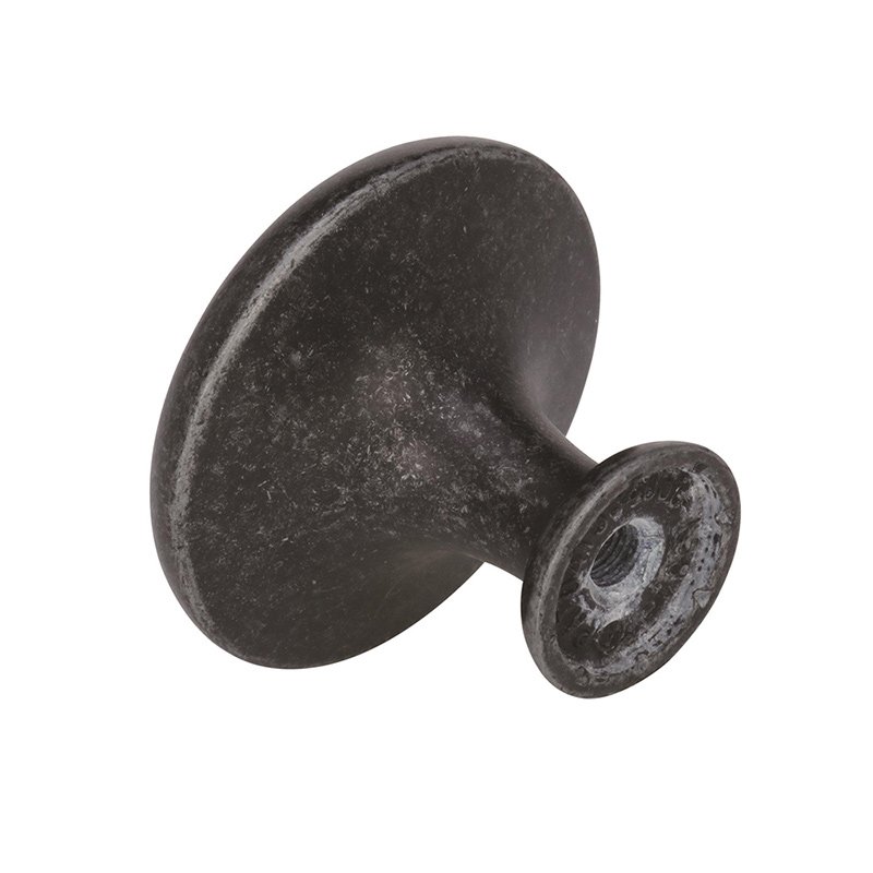 Nature's Splendor Collection Wrought Iron Dark Knobs 1 1/4" ( 32mm