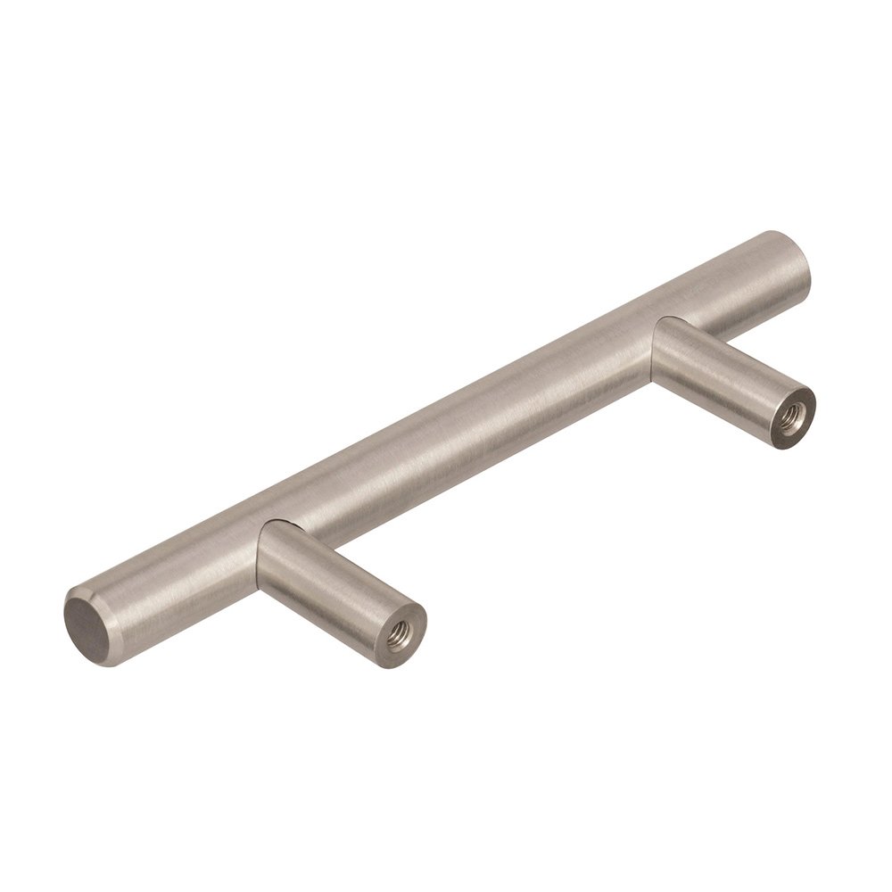 Bar Pulls Collection Brushed Stainless Steel Bar Pull 3" Centers by