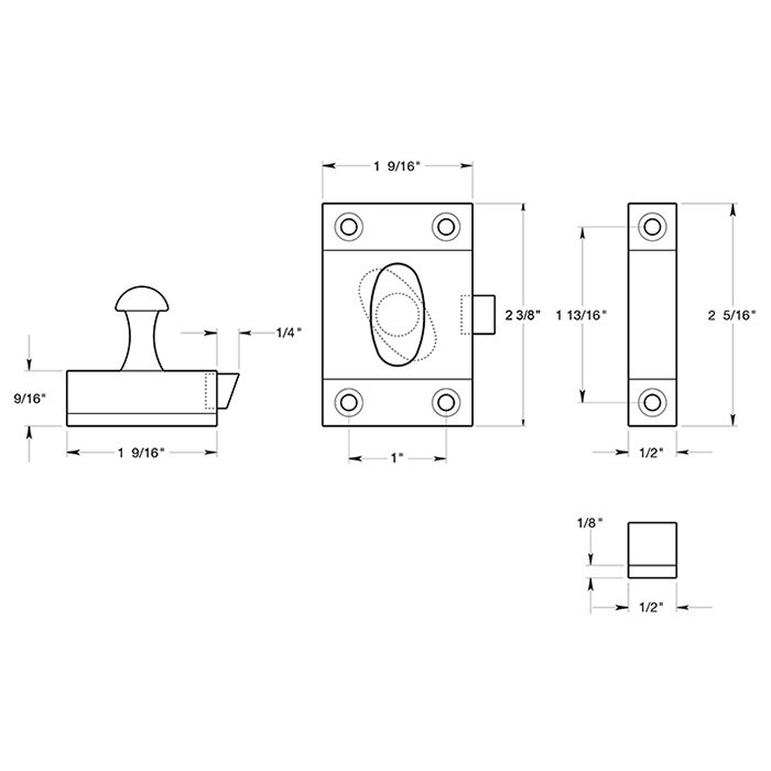 Solid Brass Locks Collection Solid Brass Large Lock