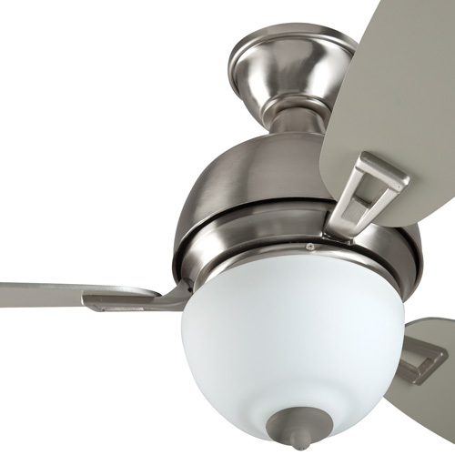Dane Ceiling Fan 30" Ceiling Fan in Stainless Steel with Custom